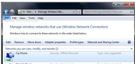 win7中如何备份网络设置