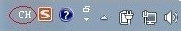 win7输入法前CH图标的删除技巧图解