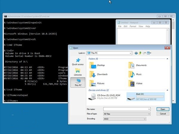 Win10PE一周年更新纯净版自制中文ISO镜像下载地址