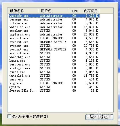 windows 任务管理器窗口顶部无菜单栏且无法关闭重启无效