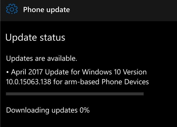 Win10创意者更新15063.138及周年更新版本为14393.1083等版本获累积更新推送