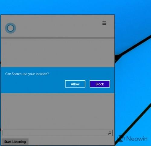 Win10预览版语音助手Cortana小娜最新测试