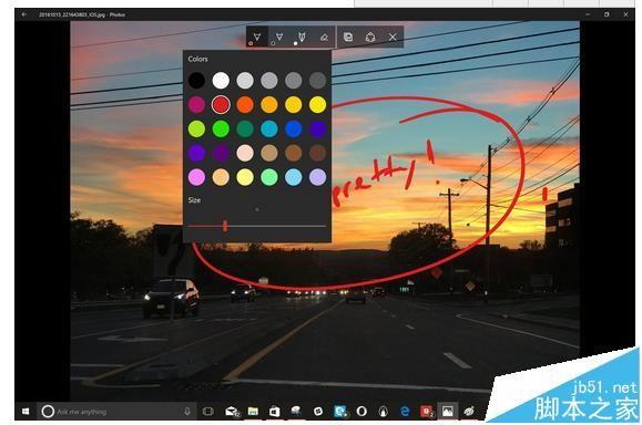 Win10 PC版周年更新正式版照片应用更新增加Ink支持和新滤镜