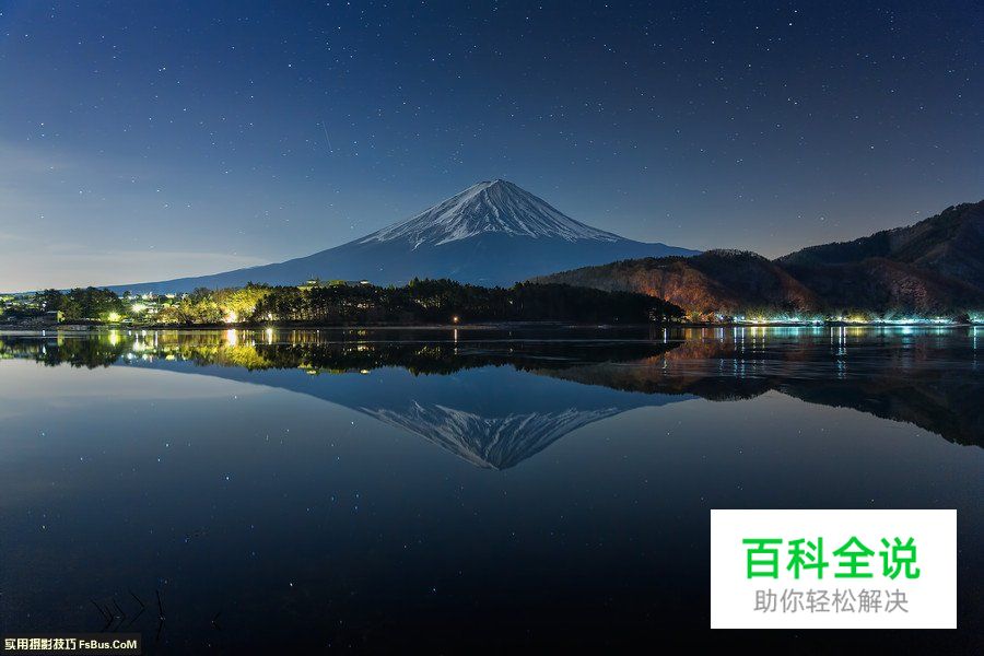 唯美镜面湖水倒影拍摄技巧