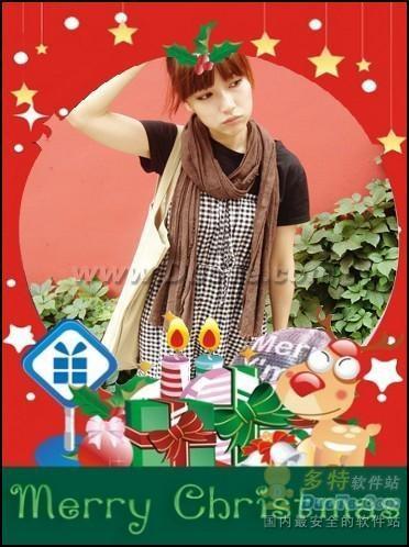 网络美女YUMMY教你做美图-炫彩边框篇