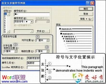 Word2003文档中多级项目符号的使用详细介绍