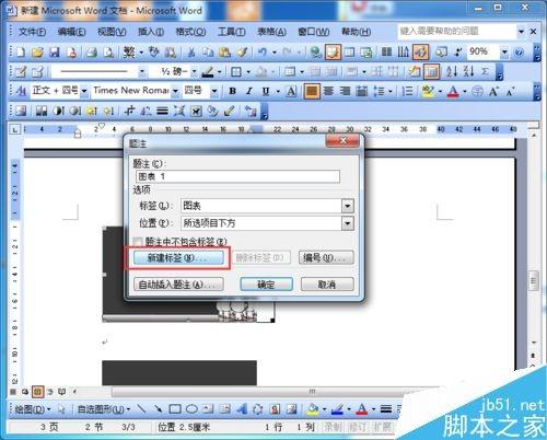 word2003怎么对图片进行自动编号呢?