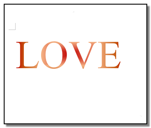 word2013怎么制作炫彩文字?