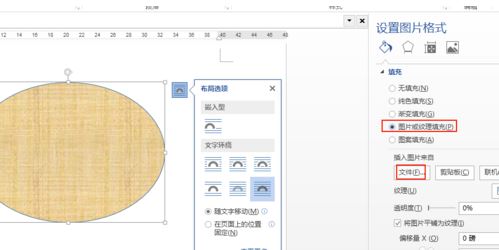 word2007中如何制作椭圆形图片