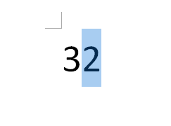 word使用快捷键快速设置数字上标和下标