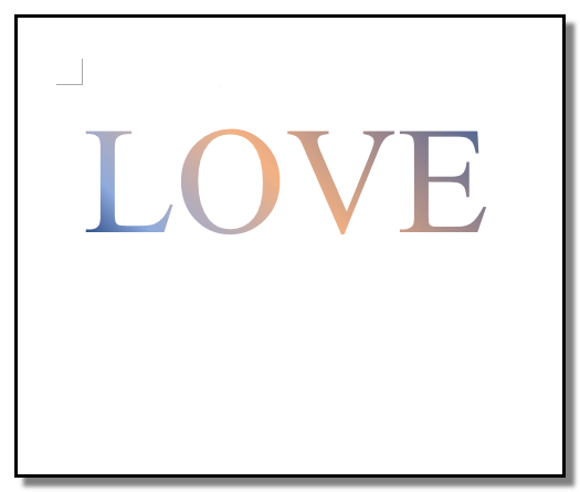 word2013怎么制作炫彩文字?