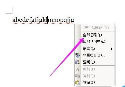 word文档中的红色或绿色的波浪线怎么删除?
