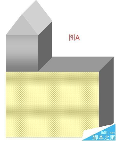 word中怎么绘制一个二层的小楼房?