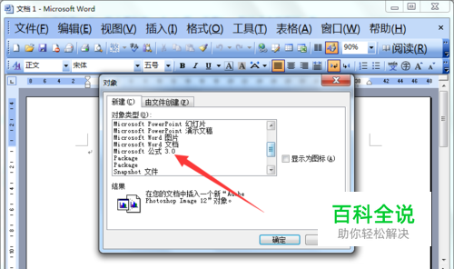 Word2003公式编辑器如何安装
