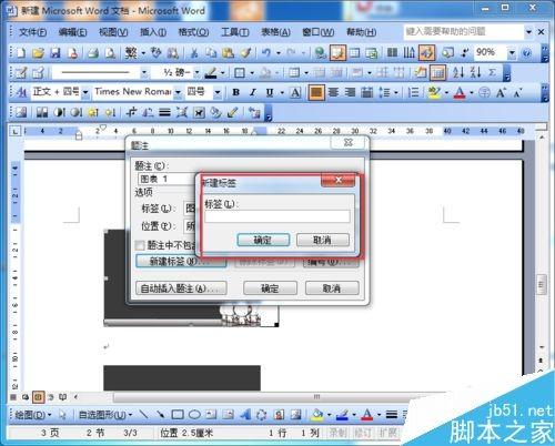word2003怎么对图片进行自动编号呢?