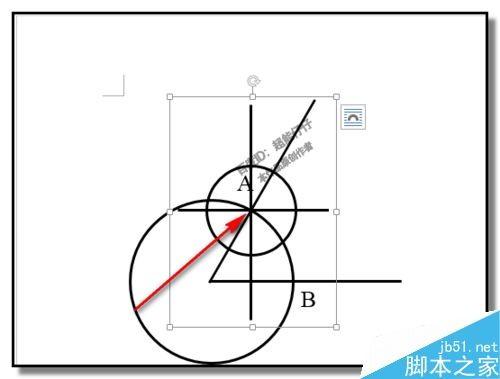 word如何画角平分线?word制作角平分线教程