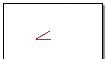 word怎么绘制30度角45度角60度角?