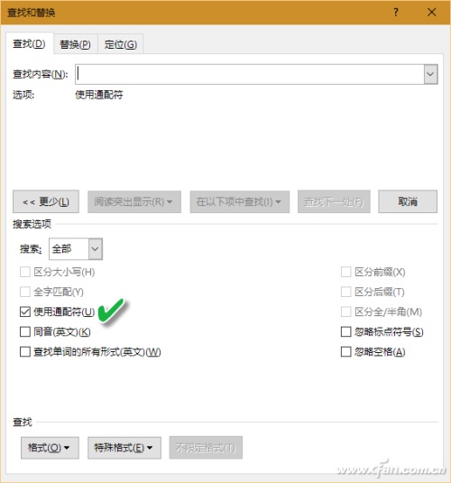 Word通配符使用技巧汇总