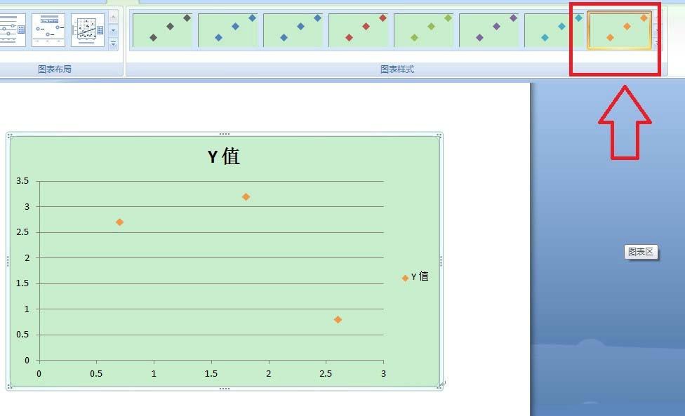 word怎么制作散点图? word画散点图的方法