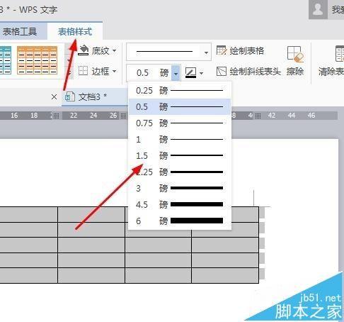 word如何绘制三线表?word文档中绘制三线表方法