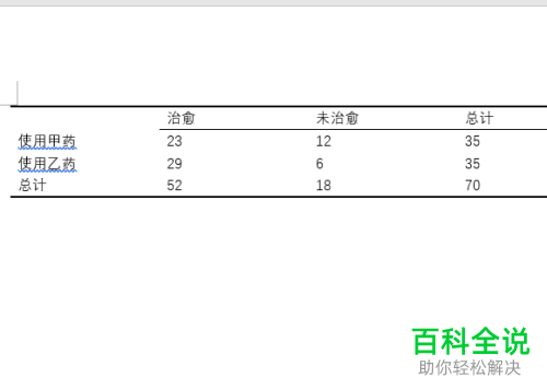word文档里论文格式三线表怎么制作