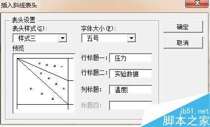 Word怎么插入斜线表头呢?