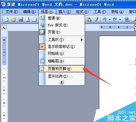 word2003怎么删除页眉的横线呢?