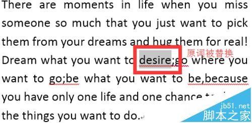 word文档怎么给英文搜索同义词并替换?