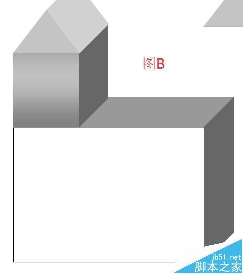 word中怎么绘制一个二层的小楼房?