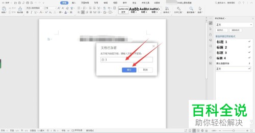 WPS或WORD文档中的加密保护如何取消