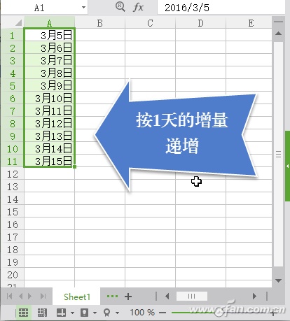 WPS表格自动填充怎么使用
