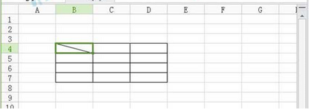 WPS表格中如何绘制斜线表头?