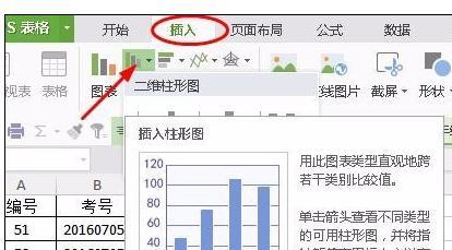 wps表格如何制作移动平均线图表