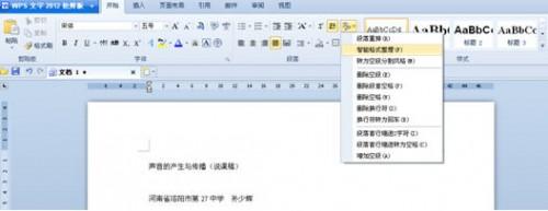 WPS 2012设置:让网文整理迅捷如风