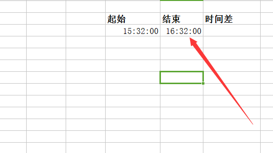 wps表格怎么计算两个数值的时间差?