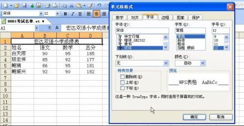 wps表格精华教程