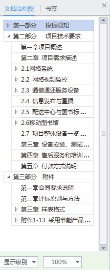 WPS文档结构图怎么使用?