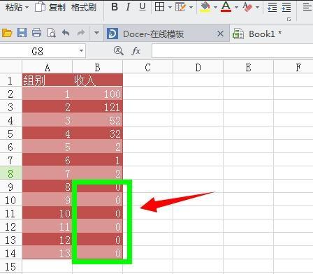 WPS表格怎么设置不显示零值