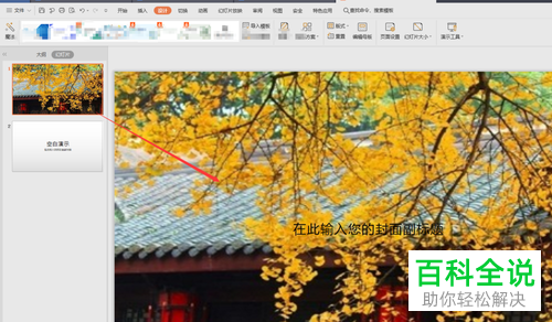 WPS怎么设置PPT文档幻灯片背景图片