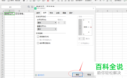 WPS如何隐藏Excel单元格溢出内容