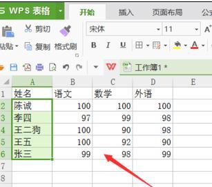 wps表格怎样设置按笔画排序
