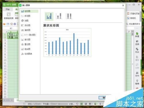 WPS表格数据怎么以雷达图形式显示?