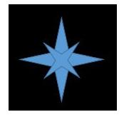 wps怎么制作许多星星依次闪烁在夜空的动画?