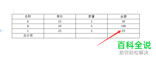 WPS如何在Word文档中通过公式计算表格数据