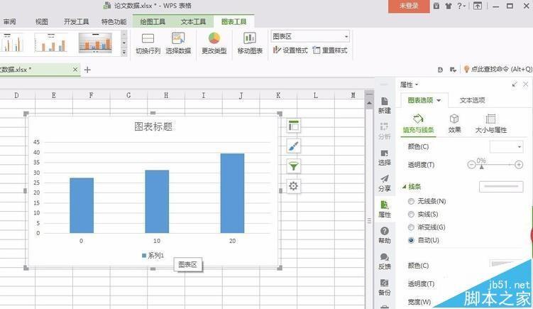 WPS表格数据怎么转换成柱形图?