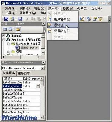 为Word2003宏添加VBA项目的数字证书签名