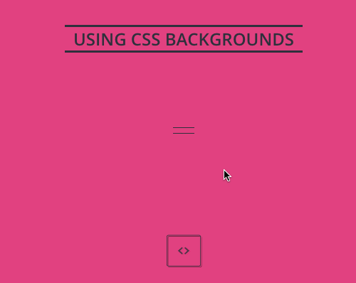 网页汉堡包菜单之关闭按钮的六种玩法