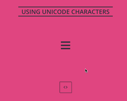 网页汉堡包菜单之关闭按钮的六种玩法