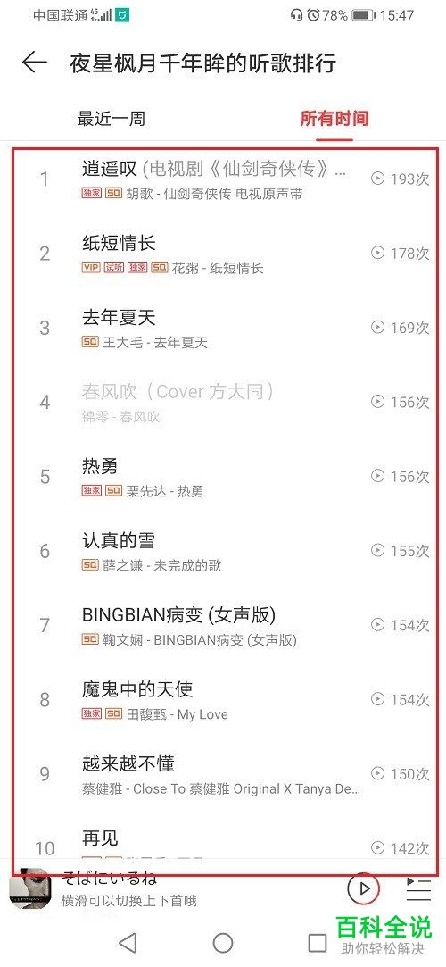 网易云音乐怎么查看最近播放的歌曲和听过最多的歌曲