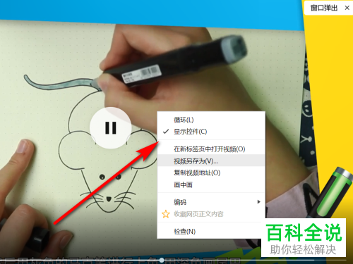 网页中的视频怎么取消显示进度条